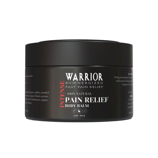 WARRIOR RELIEF INTENSE BALM | Bioenergized Fast-Acting, Soothing All-Natural Pain Relief